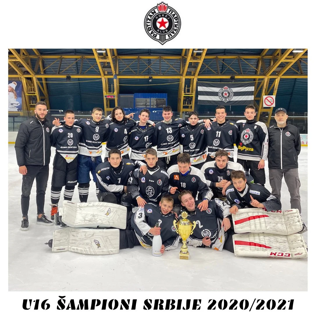 Partizan U16 šampion Srbije 2020/21